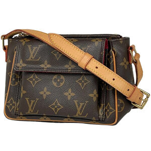 Louis Vuitton Viva Cite Crossbody Clutch Shoulder Bag Monogram Brown